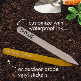 Fastway biodegradable stakes support sustainable gardening while labeling crops.