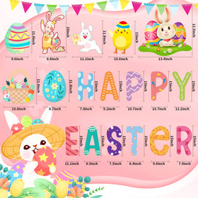 FathiSooc colorful Easter patterns brighten any lawn or pathway