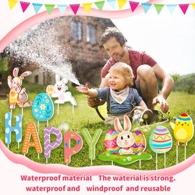 FathiSooc weatherproof Easter decor withstands sun and rain for reuse