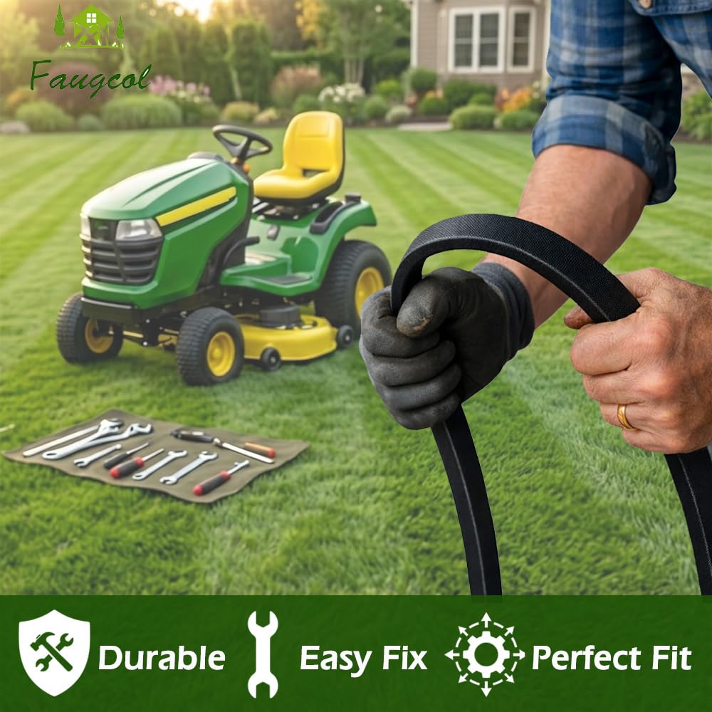Faugcol durable deck belt built for long-lasting lawn care tasks