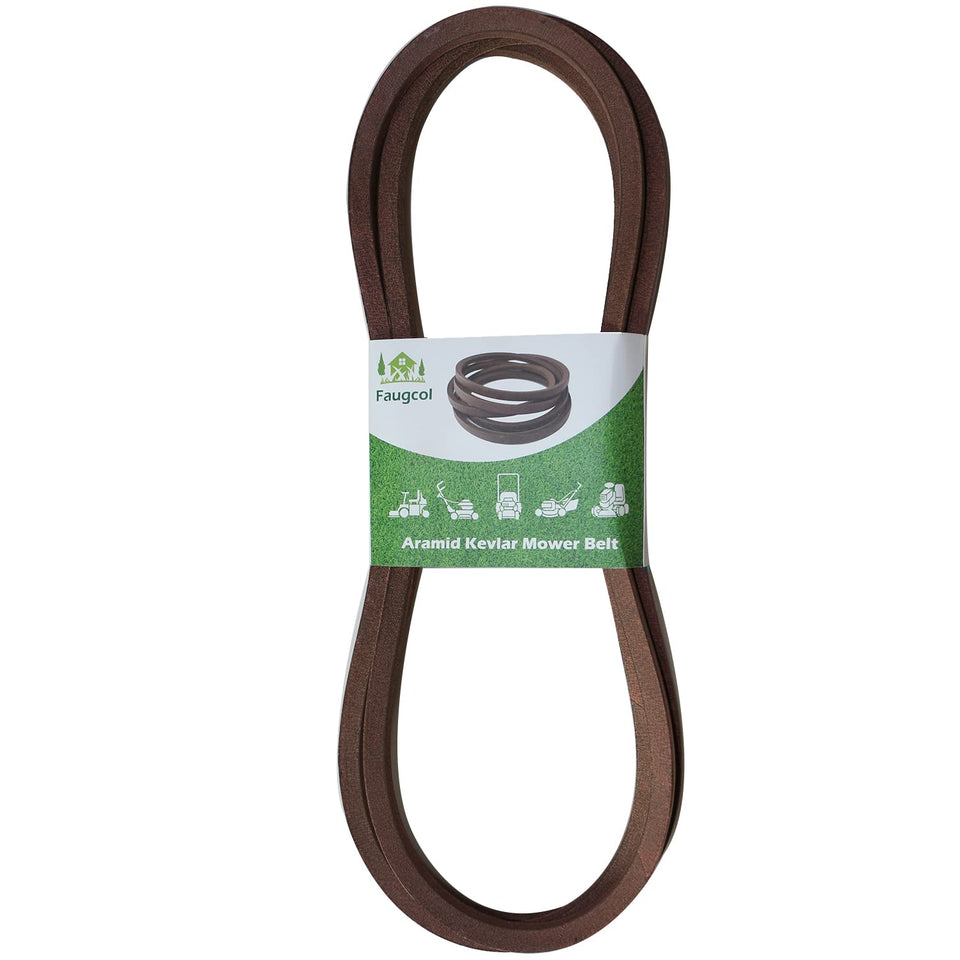 Faugcol Kevlar deck belt for 54-inch decks highlights durability.