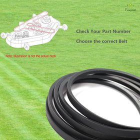 Faugcol belt compatibility with Exmark Radius S-Series models RAS691GKA523A3/RAS708GEM523C3