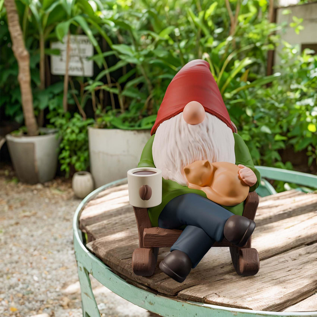 Faumsut funny gnome decor sparks smiles in any garden or lawn.
