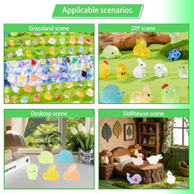 Faunamancy resin figures for DIY dollhouses and party décor.