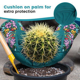 Fauson breathable polyester gloves keep hands cool during garden tasks
