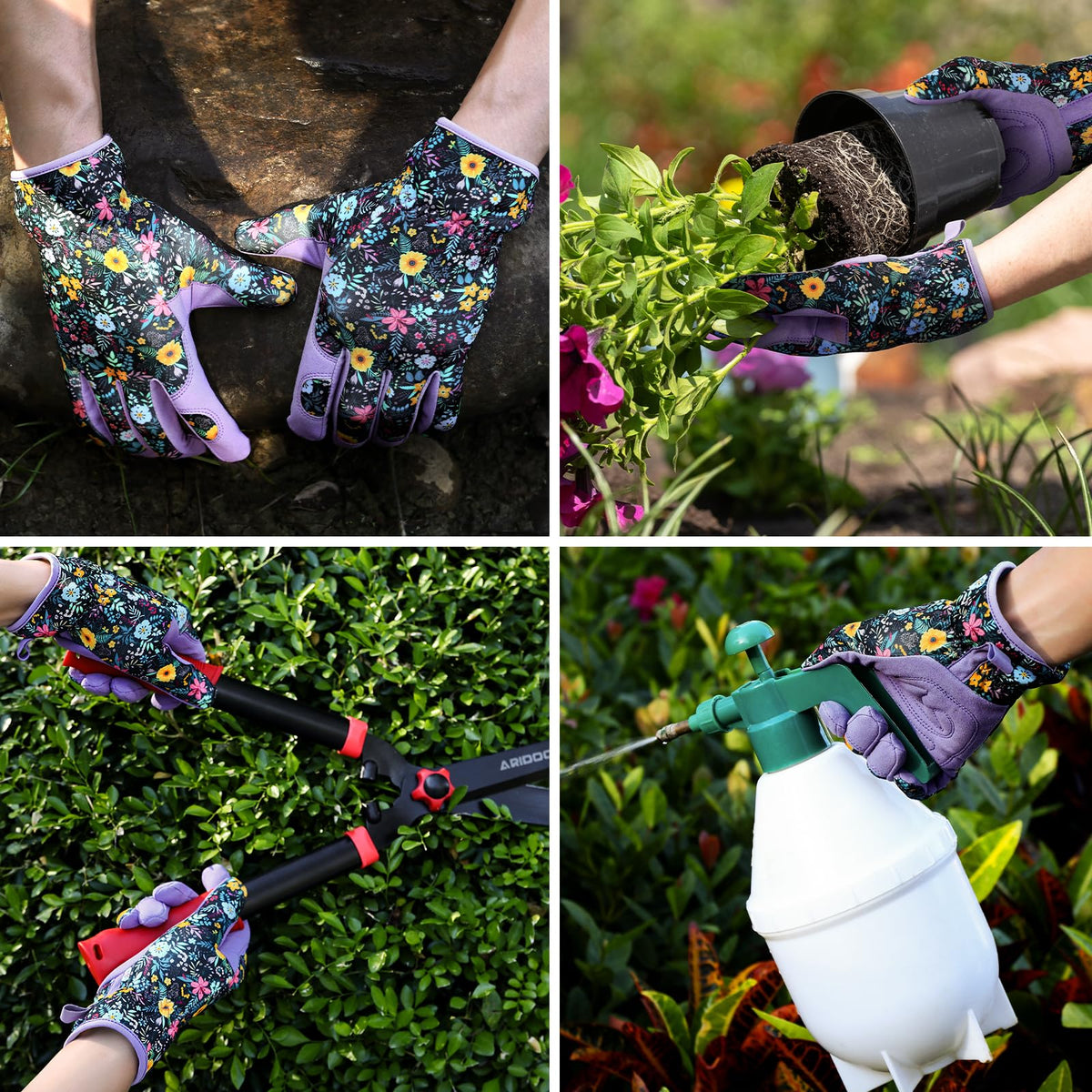 fauson garden gloves gift-ready packaging ideal for women gardeners.