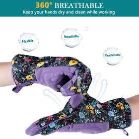 fauson gardening gloves women size colors display options for every style.
