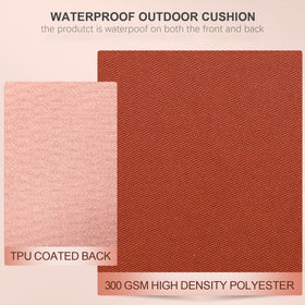 Favoyard 28D high resilience foam offers supportive, comfortable seating.