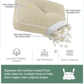 Favoyard color-fast material keeps cushions vibrant year after year.