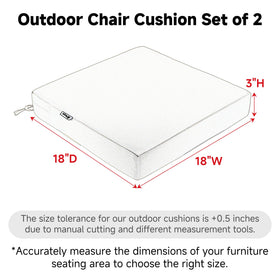 Favoyard cushion's dense foam padding delivers soft, supportive seating.