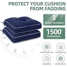 Favoyard cushions blend foam and fiberfill for soft, supportive seating.