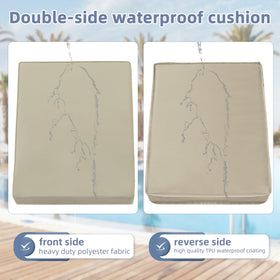 Favoyard 28D foam core provides solid support and lasting comfort