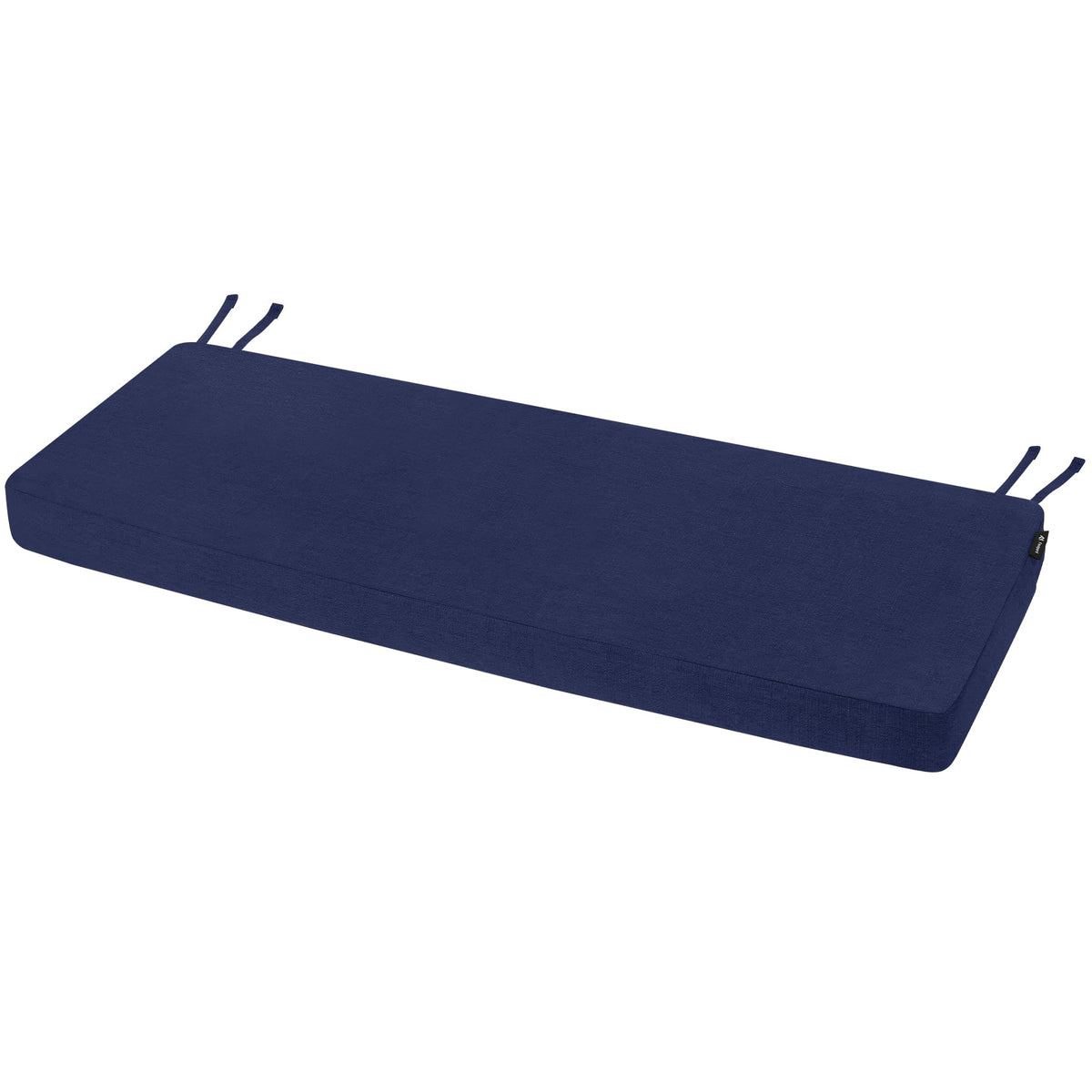 Favoyard blue outdoor bench cushion, 36x14, weatherproof for patios