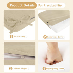 Favoyard cushion features 3 year color fastness under sun exposure.