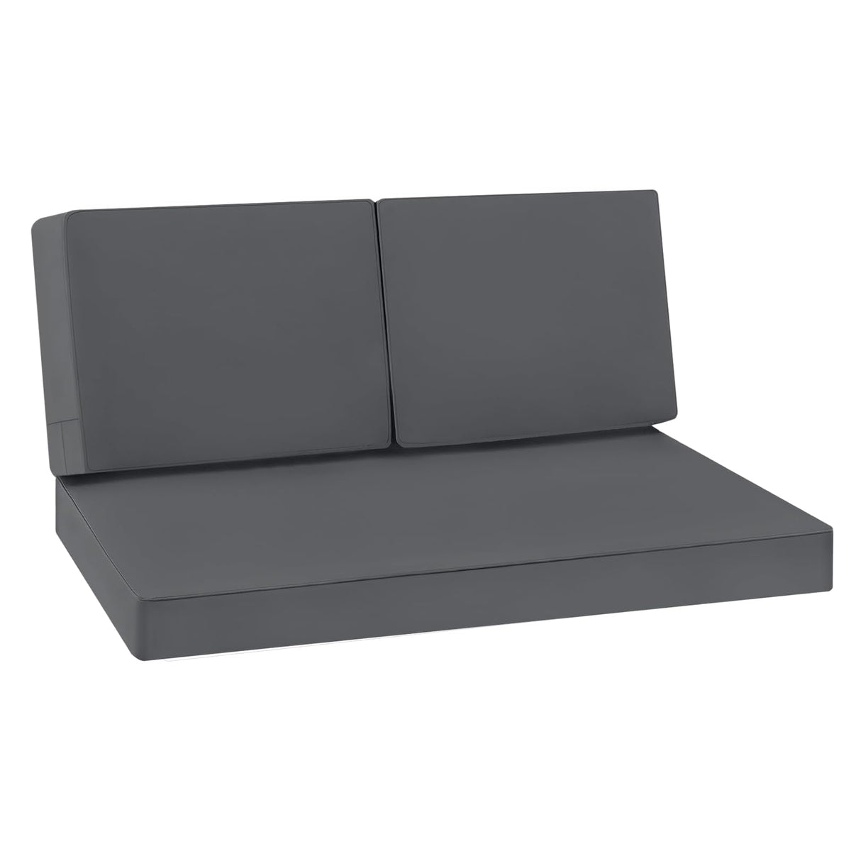 Favoyard outdoor loveseat cushions in 46x26 size offering all-day patio comfort.
