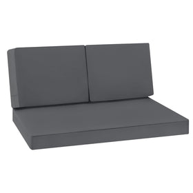 Favoyard outdoor loveseat cushions in 46x26 size offering all-day patio comfort.