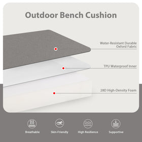 Close-up of Favoyard TPU waterproof cover protecting cushion fabric