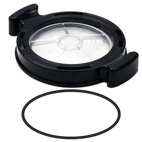 FBULWSEC 319-4100 pump lid cover protects the pump lid with durable ABS material.