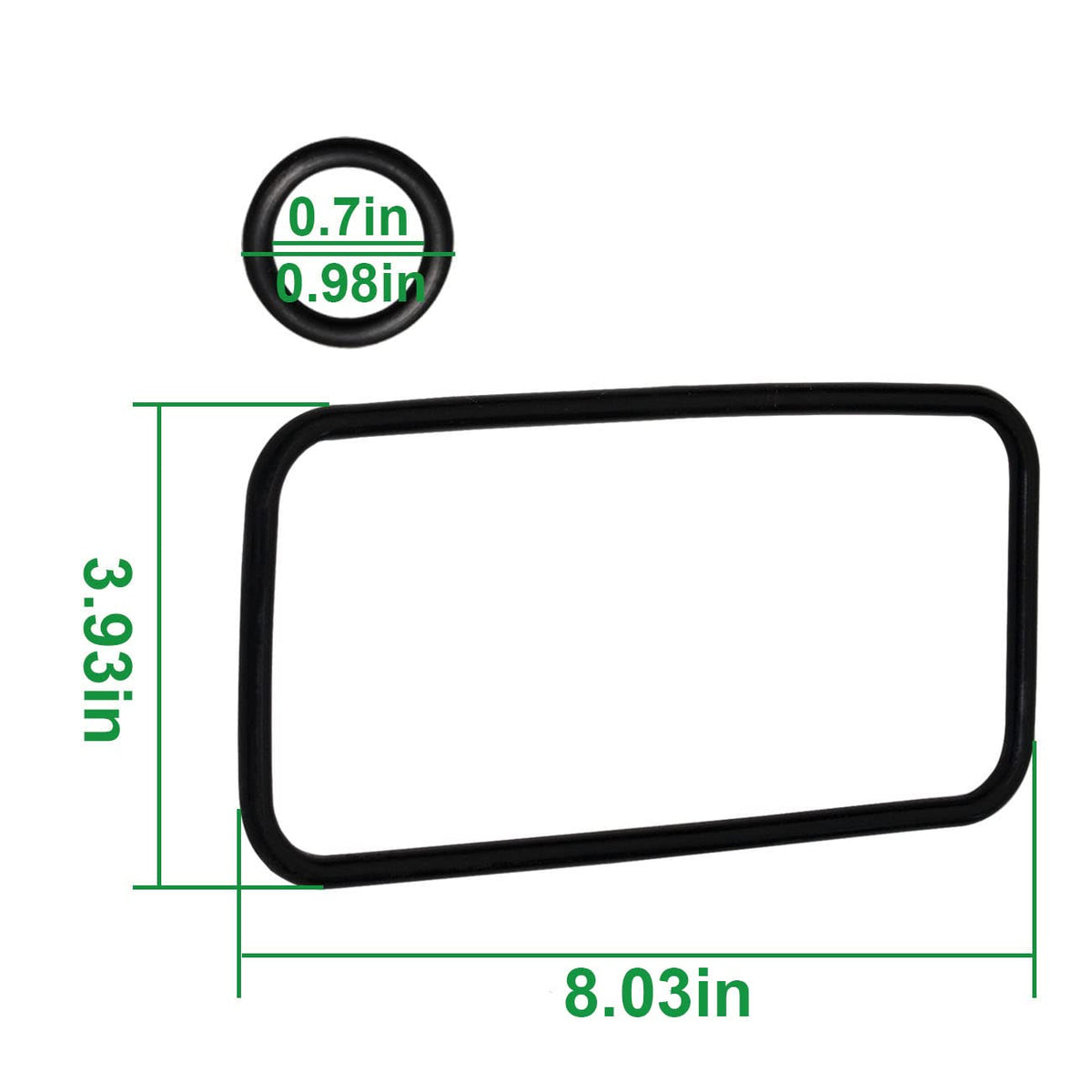 FBULWSEC 77707-0120 manifold o-ring close up shows durable gasket preventing leaks