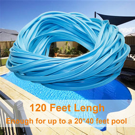 FBULWSEC Flexible PVC liner lock provides soft, durable support for pool edges.