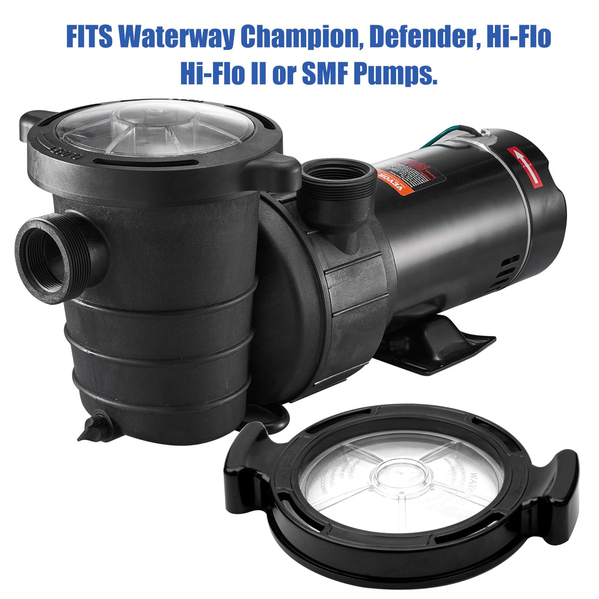 FBULWSEC Hi-Flo compatible lid offers straightforward maintenance and quick reseal.
