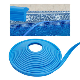 FBULWSEC Roll Pool Bead Lock 120ft blue secures beaded pool liners along the rail.