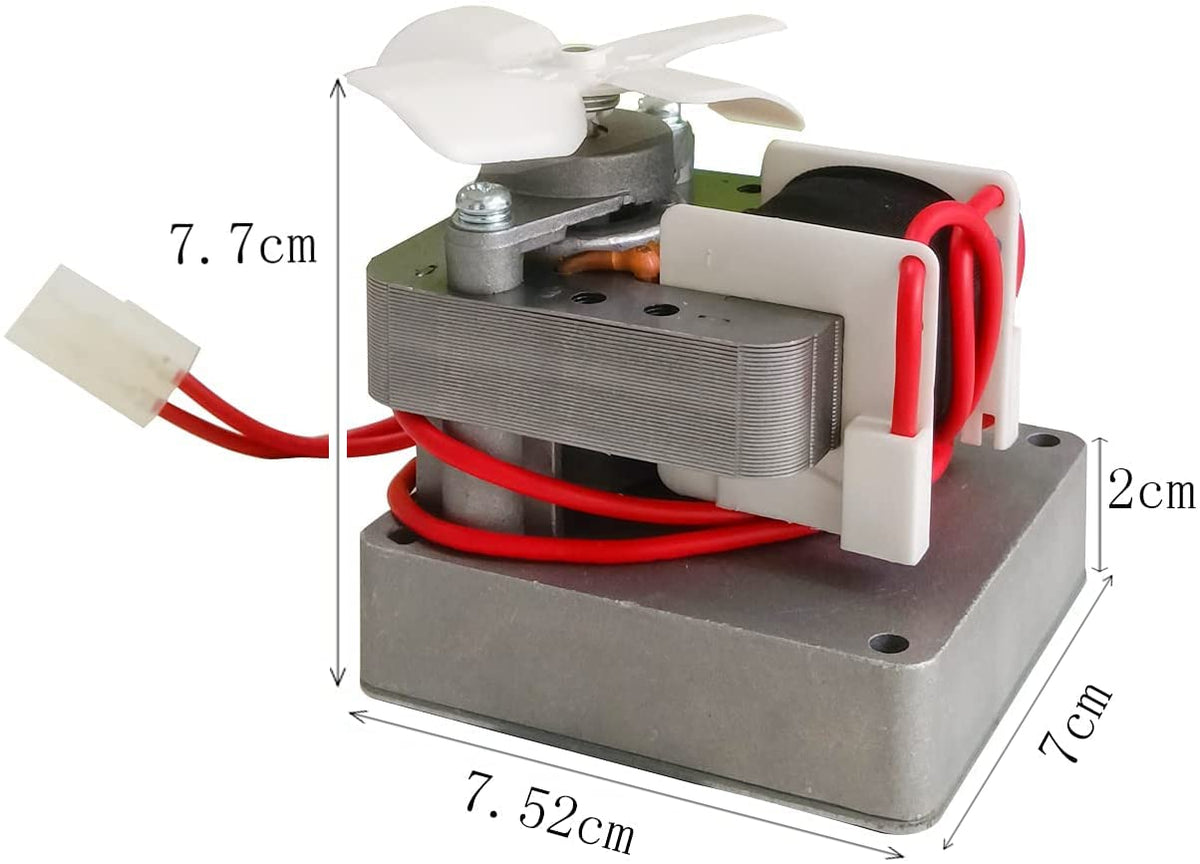 FCCUM 2.0rpm auger motor exterior enables smoother grill operation and steadier temps.
