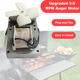 FCCUM 3.0RPM auger motor compatible with Camp Chef for reliable operation