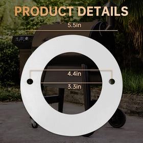 FCCUM heat-resistant gasket set maintains steady temps during smoking sessions