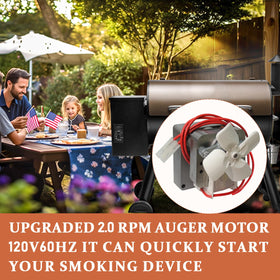 FCCUM heavy-duty 120V 60Hz motor supports 2-pole designs for robust performance.