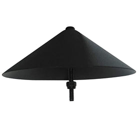 FCCUM chimney cap prevents debris entry and weather exposure at exhaust outlet.