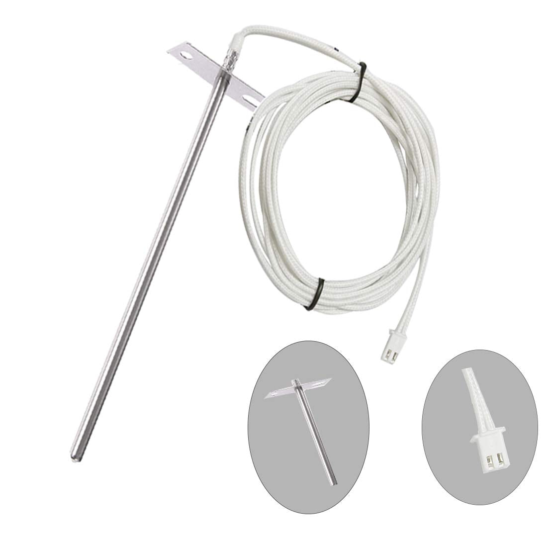 FCCUM RTD probe cleaning tip helps avoid water exposure.