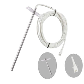 FCCUM RTD probe cleaning tip helps avoid water exposure.