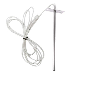 FCCUM RTD probe with long 47 inch wire offers flexible placement.
