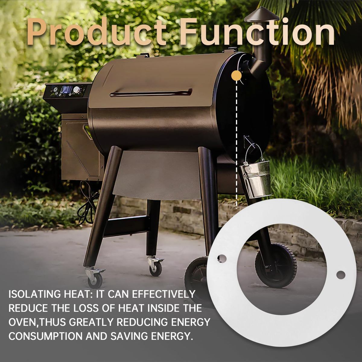 FCCUM compatible with Traeger, Pit Boss, and Camp Chef grills