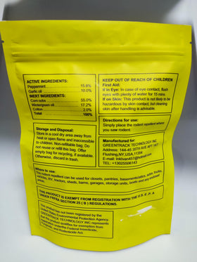 fcesiweg rodent repellent safe around children and pets when used as directed.