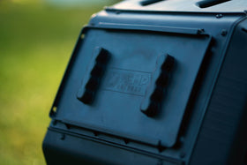 FCMP Outdoor IM2000 aeration-holes close-up highlights improved airflow and faster turn cycles.