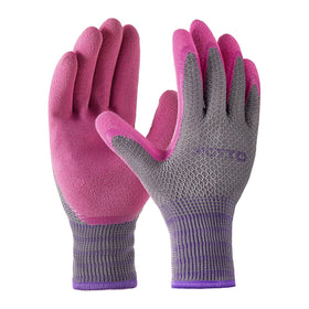 FCTTD gardening gloves for women in small pink offer breathable comfort for long gardening sessions.