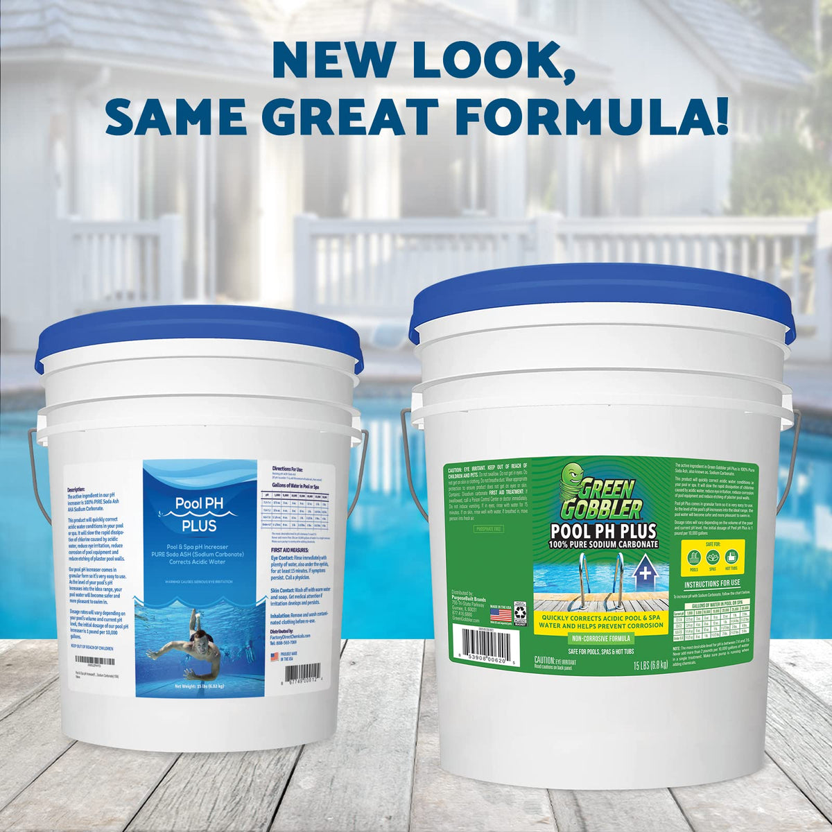 FDC Pool pH Increaser supports chlorine effectiveness for cleaner, balanced water