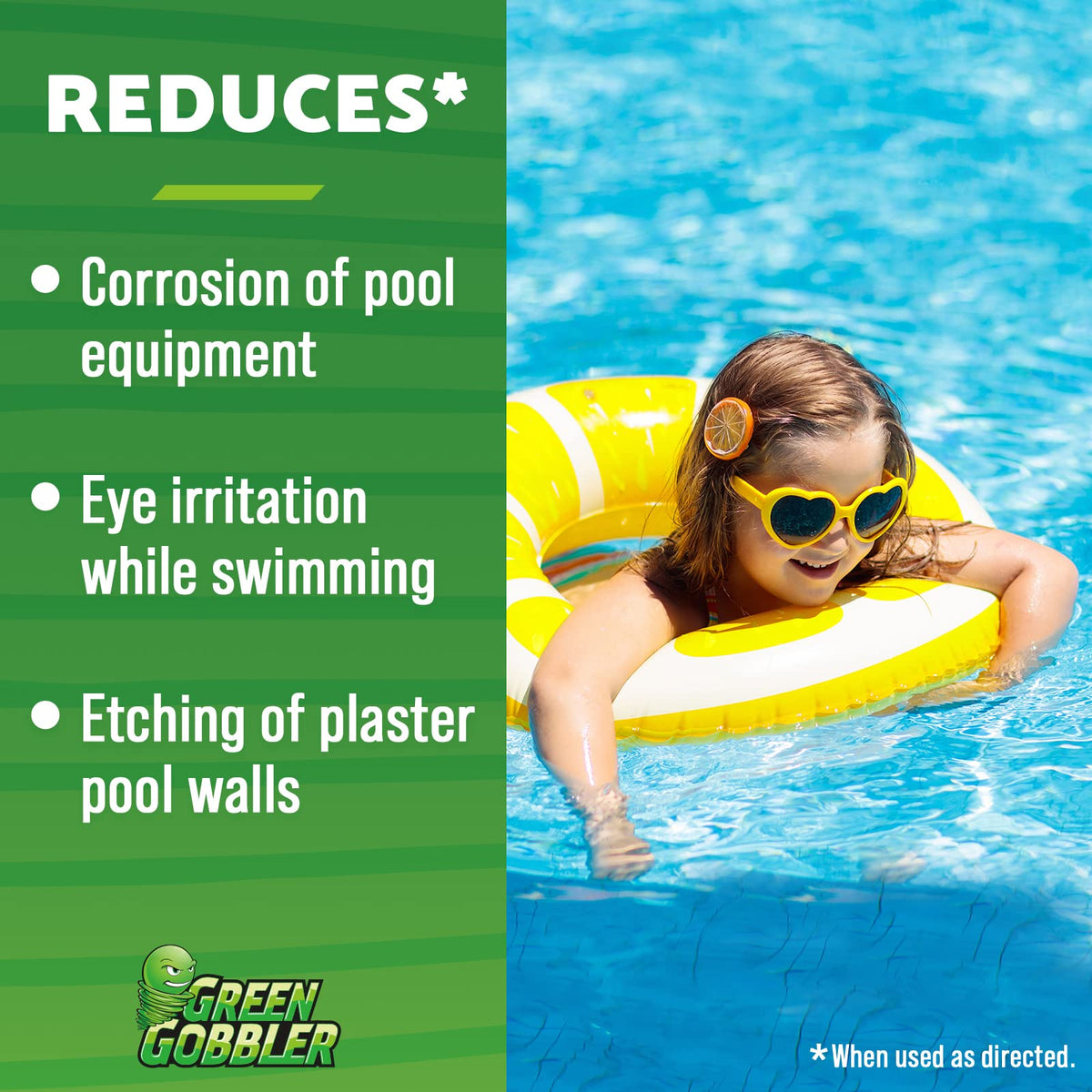 FDC pH Increaser pouring into pool water provides quick pH rise