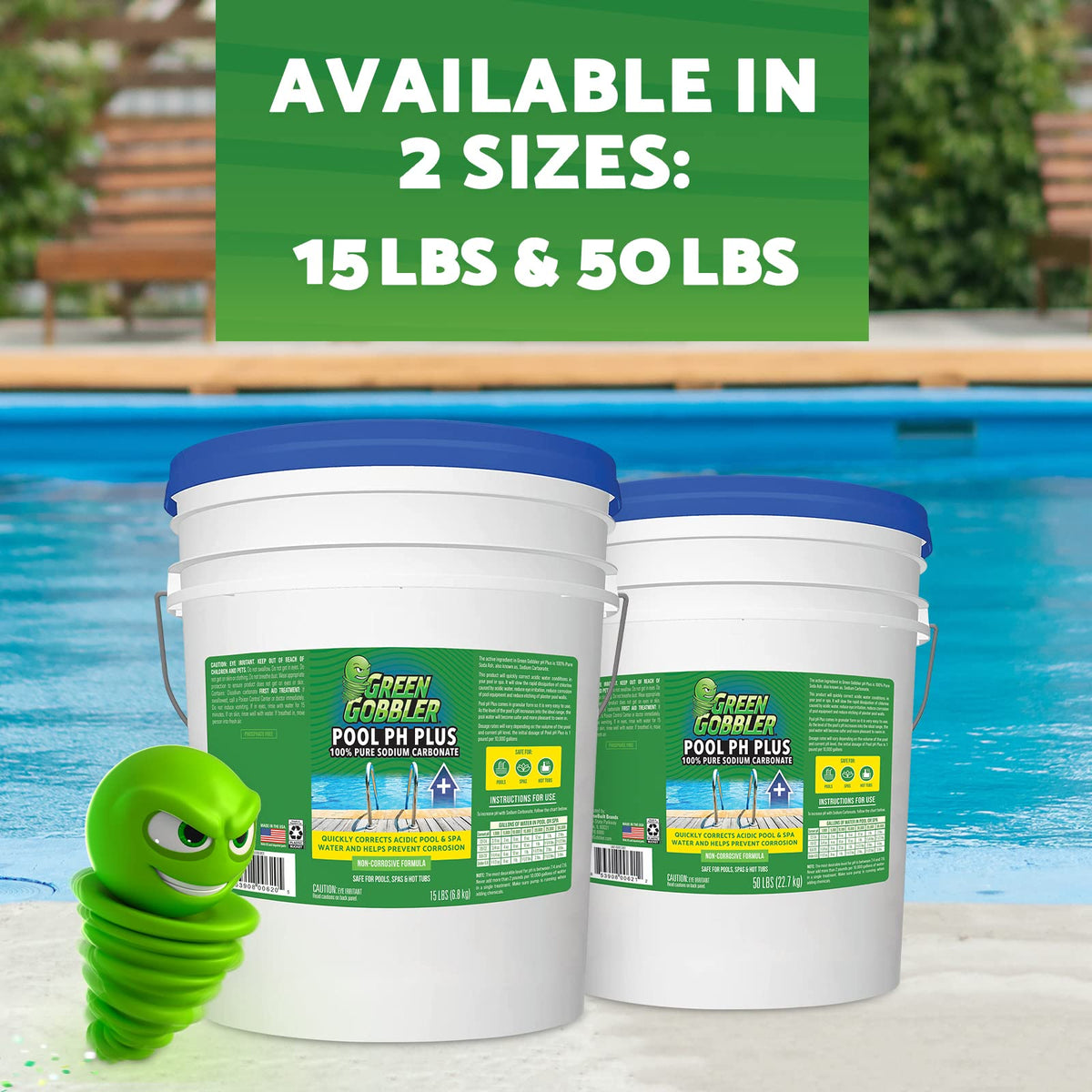 FDC Pool pH Increaser promotes clear water and even plaster longevity