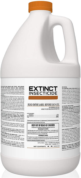 FDC Total Solutions Extinct bottle demonstrates rapid insect knockdown for indoor and outdoor use.