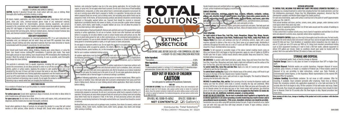 FDC Total Solutions Extinct indoor-outdoor setup protects homes and facilities with broad-spectrum coverage.