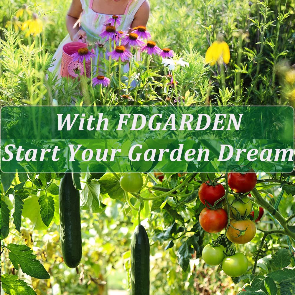 FDGARDEN nutrient-rich coconut liner provides minerals like potassium and zinc.