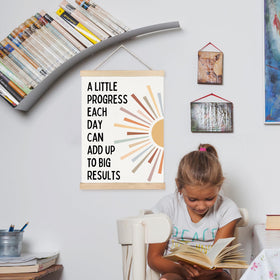 FDHSPAAM Inspirational office wall decor promotes a calm, productive workspace.