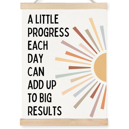 FDHSPAAM Positive Affirmations Boho Wall Art enhances classroom atmosphere and focus.