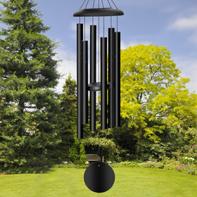 FDOCOI wind chimes deep tone in a courtyard create a soothing outdoor atmosphere