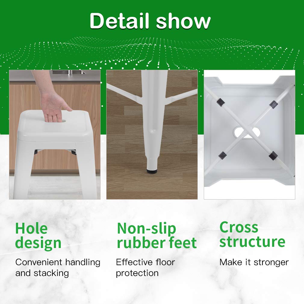 FDW stackable design saves space when not in use.