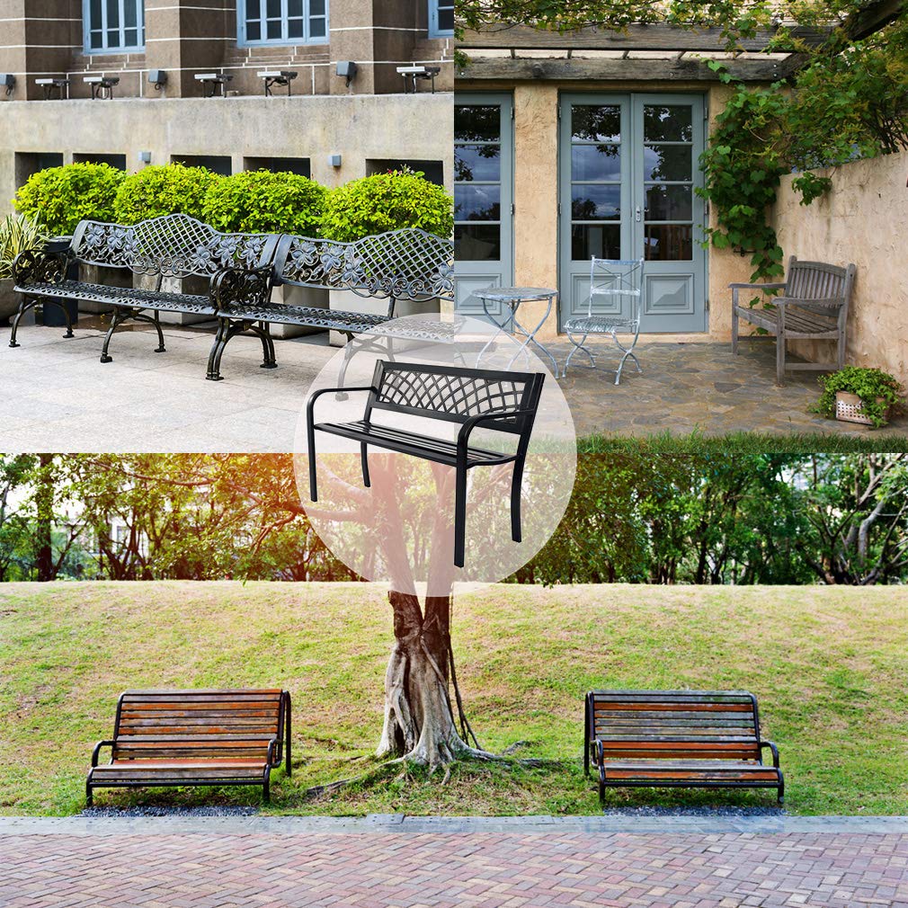 FDW garden bench suitable for patios, yards, and porches