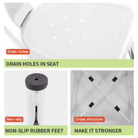 FDW restaurant-grade metal chairs designed for high-usage spaces.